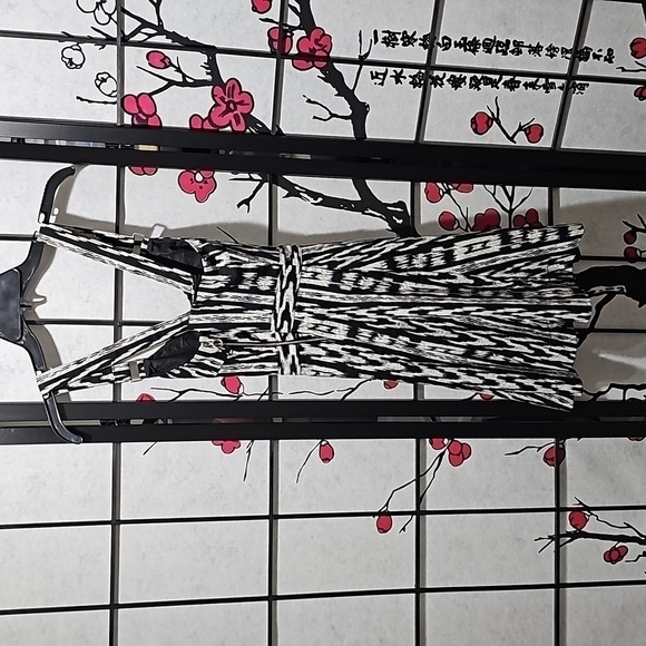 RACHEL Rachel Roy Black Gray Dress Size 0 - Picture 9 of 12